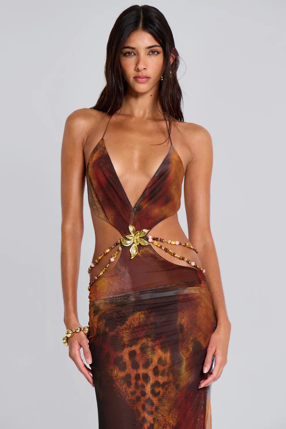 "Alexis" Maxikleid